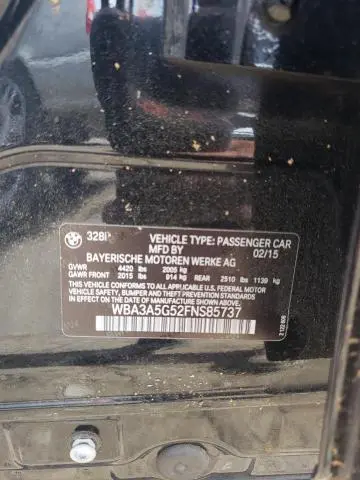 2015 BMW 328 I