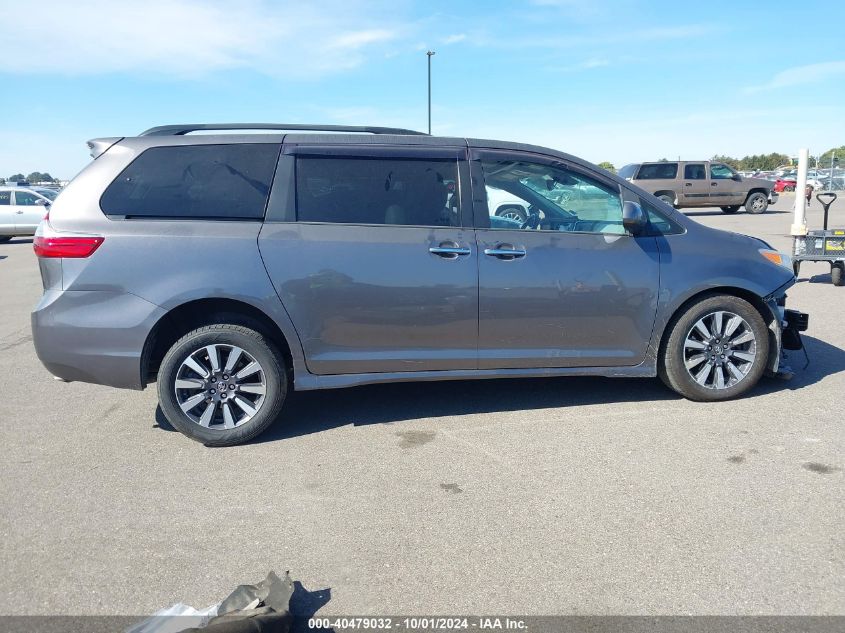 2019 TOYOTA SIENNA XLE 7 PASSENGER