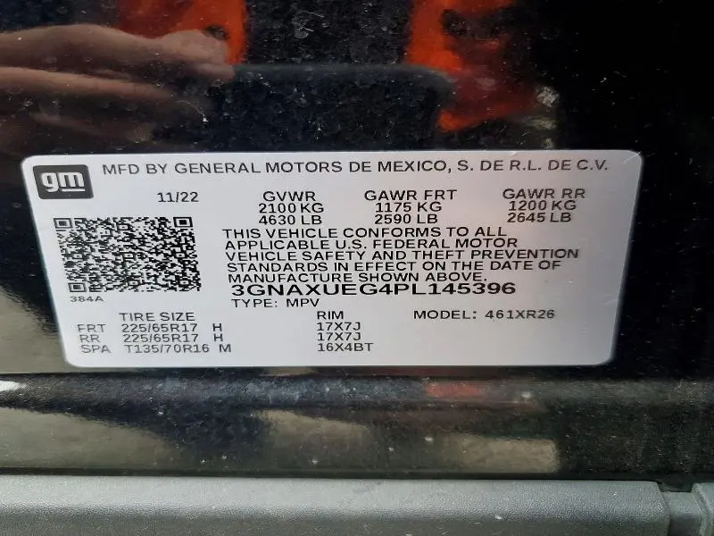 2023 CHEVROLET EQUINOX LT  
