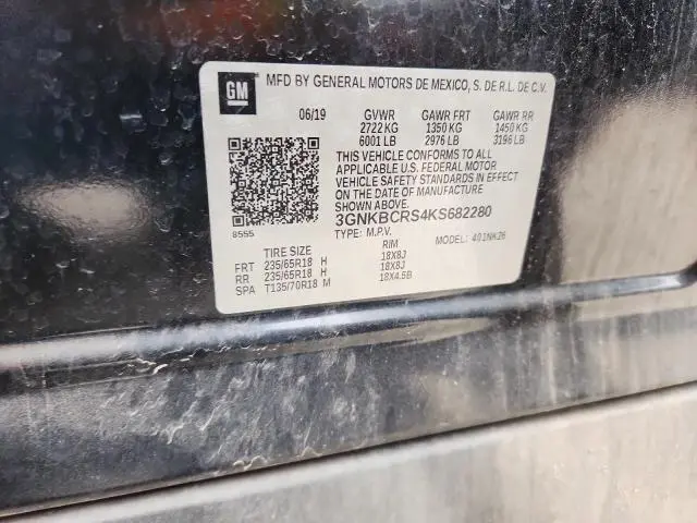 2019 CHEVROLET BLAZER 2LT  