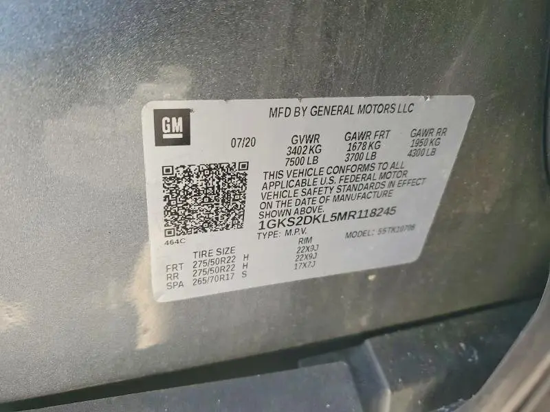 2021 GMC YUKON DENALI  
