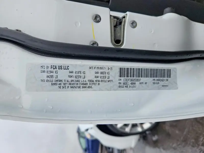 2016 DODGE DART LIMITED  