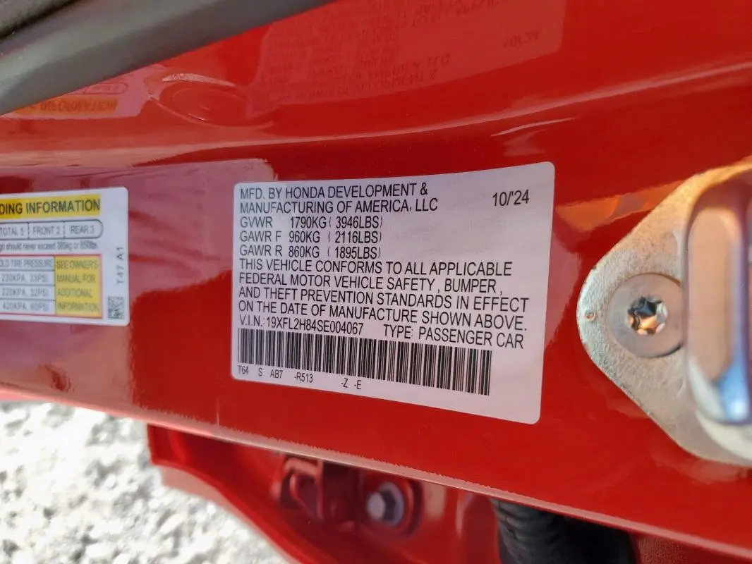 2025 HONDA CIVIC SPORT  