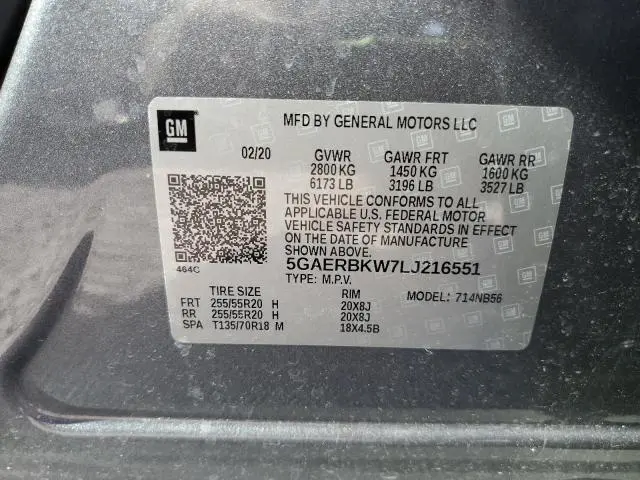 2020 BUICK ENCLAVE ESSENCE  