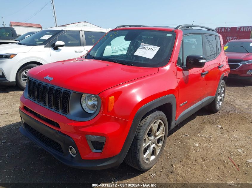 2020 JEEP RENEGADE LIMITED FWD