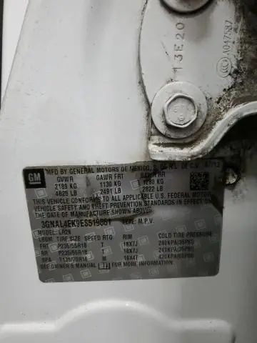 2014 CHEVROLET CAPTIVA LTZ  