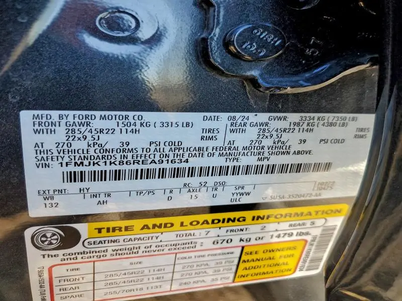 2024 FORD EXPEDITION MAX LIMITED  