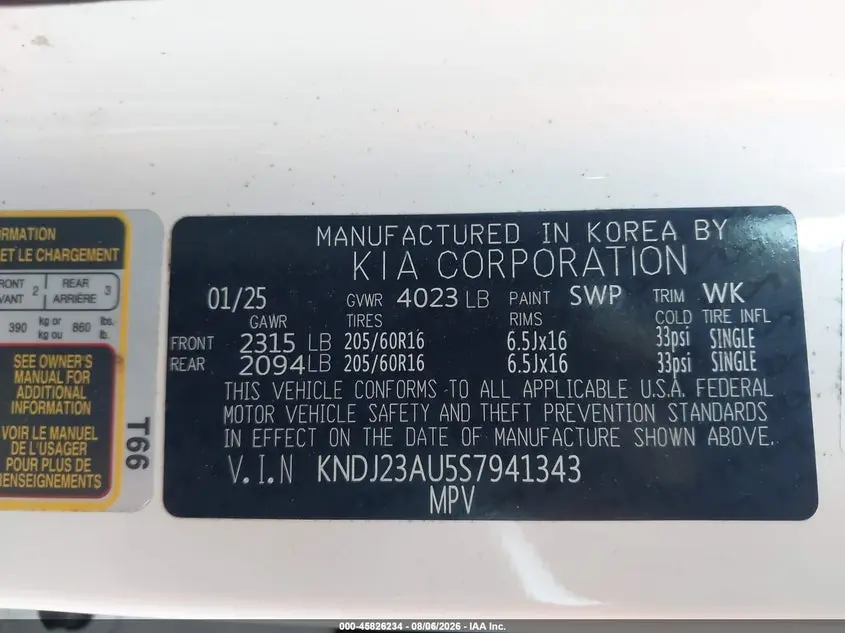 2025 KIA SOUL LX