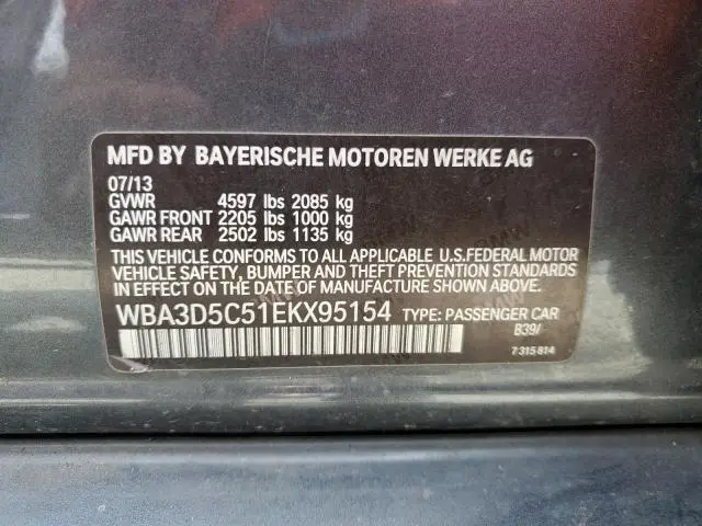 2014 BMW 328 D XDRIVE  