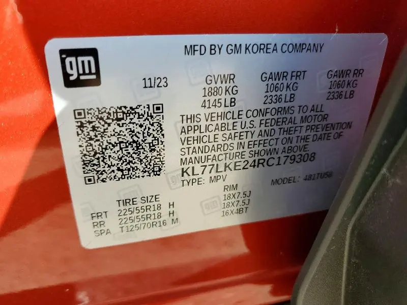 2024 CHEVROLET TRAX ACTIV  