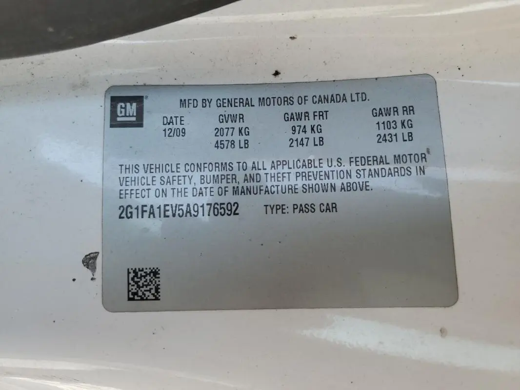 2010 CHEVROLET CAMARO LS  