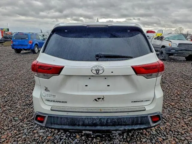 2019 TOYOTA HIGHLANDER LIMITED PLATINUM  