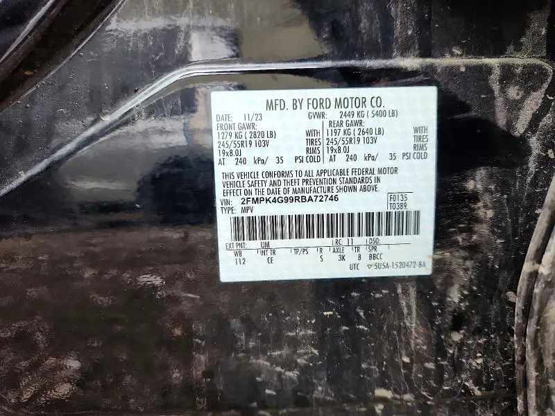 2024 FORD EDGE SE  