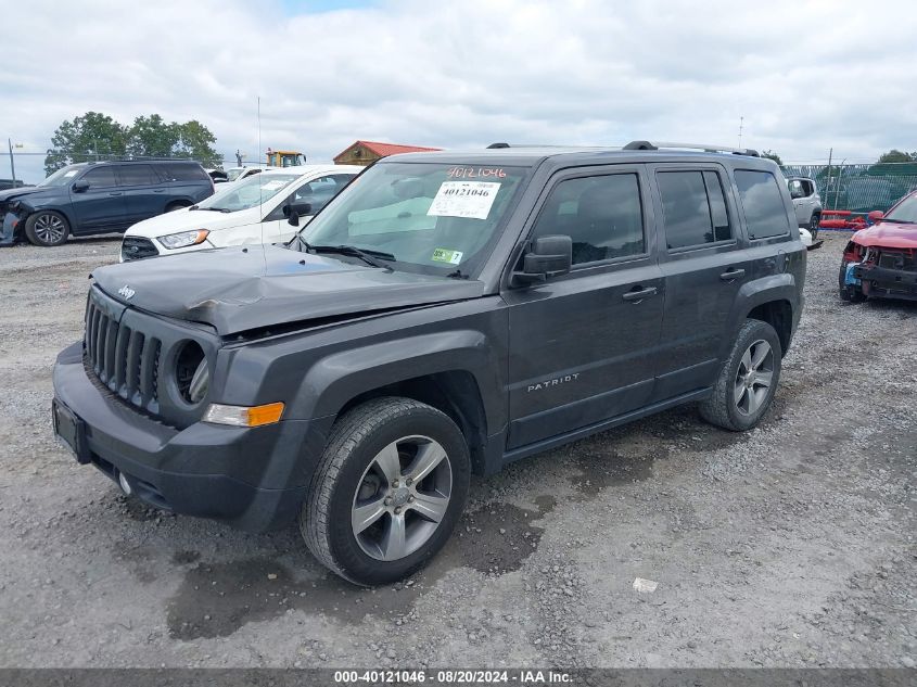 2016 JEEP PATRIOT HIGH ALTITUDE EDITION