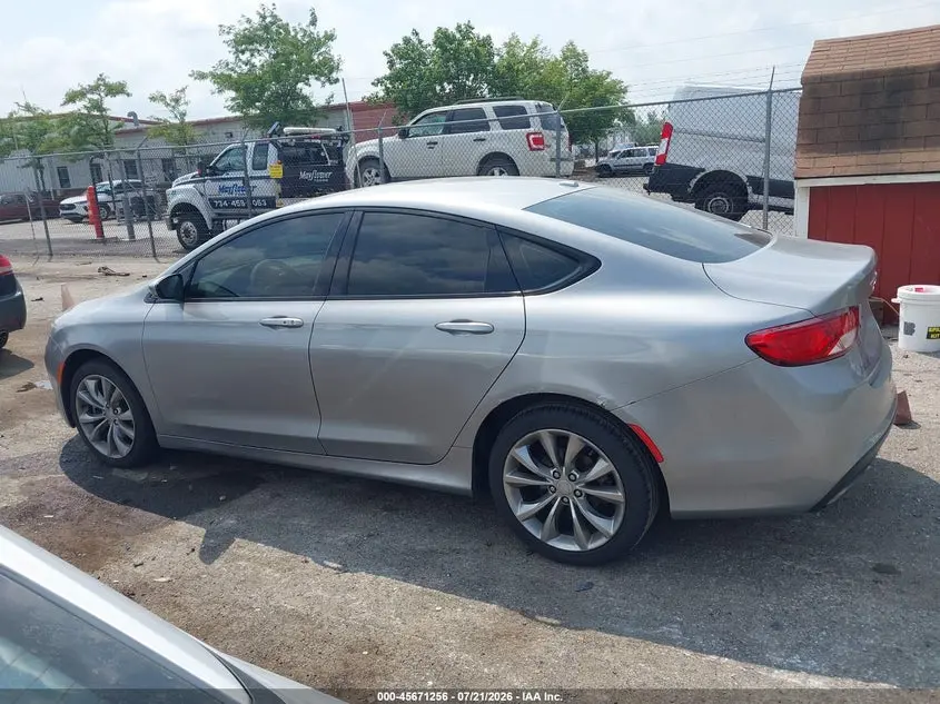 2015 CHRYSLER 200 S