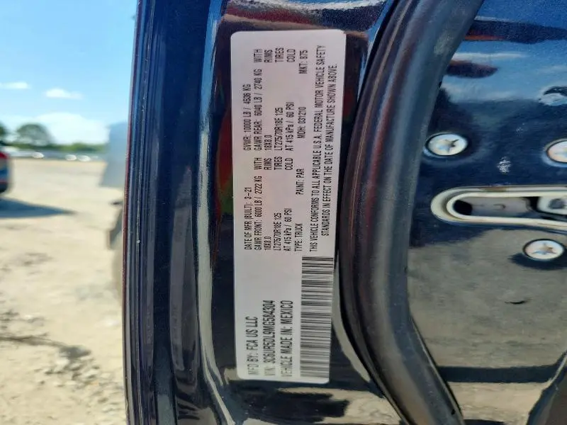2021 RAM 2500 BIG HORN  
