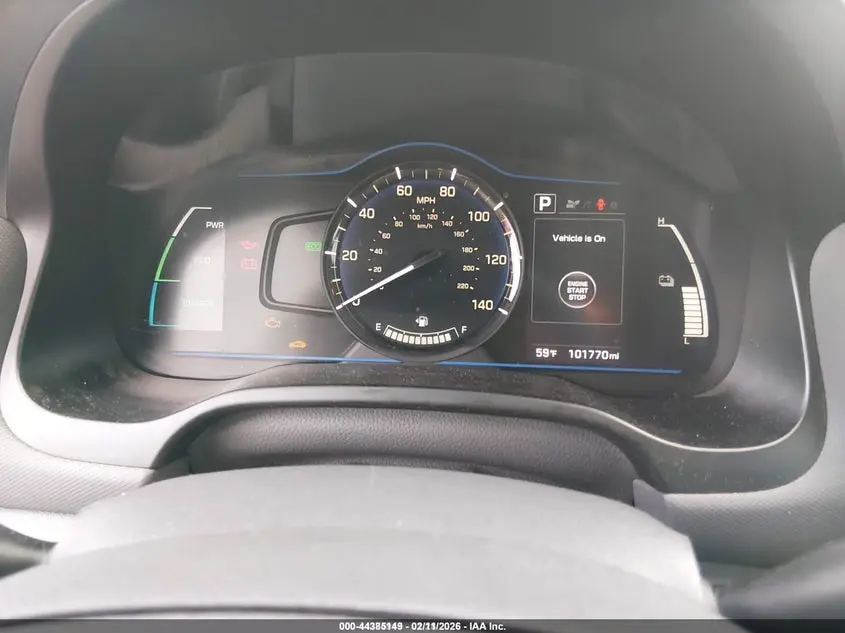 2018 HYUNDAI IONIQ HYBRID BLUE