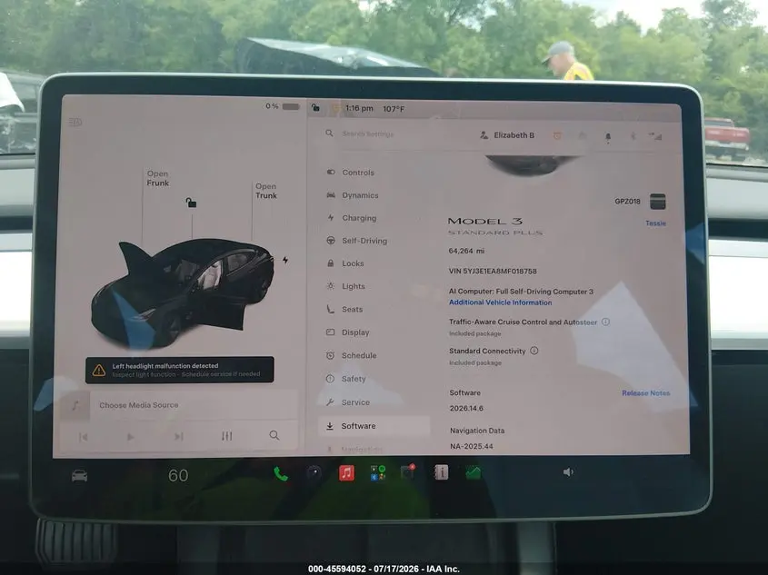 2021 TESLA MODEL 3 STANDARD RANGE PLUS REAR-WHEEL DRIVE