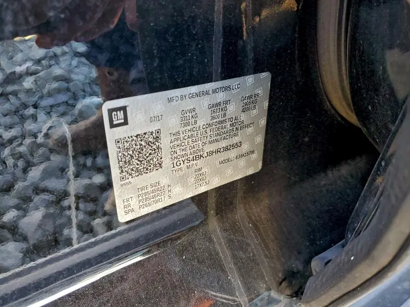 2017 CADILLAC ESCALADE LUXURY  