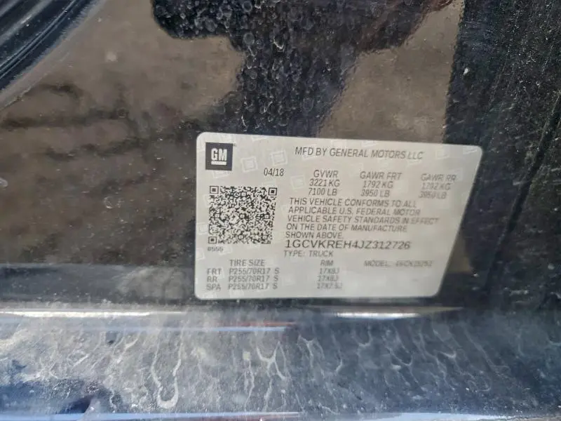 2018 CHEVROLET SILVERADO K1500 LT  