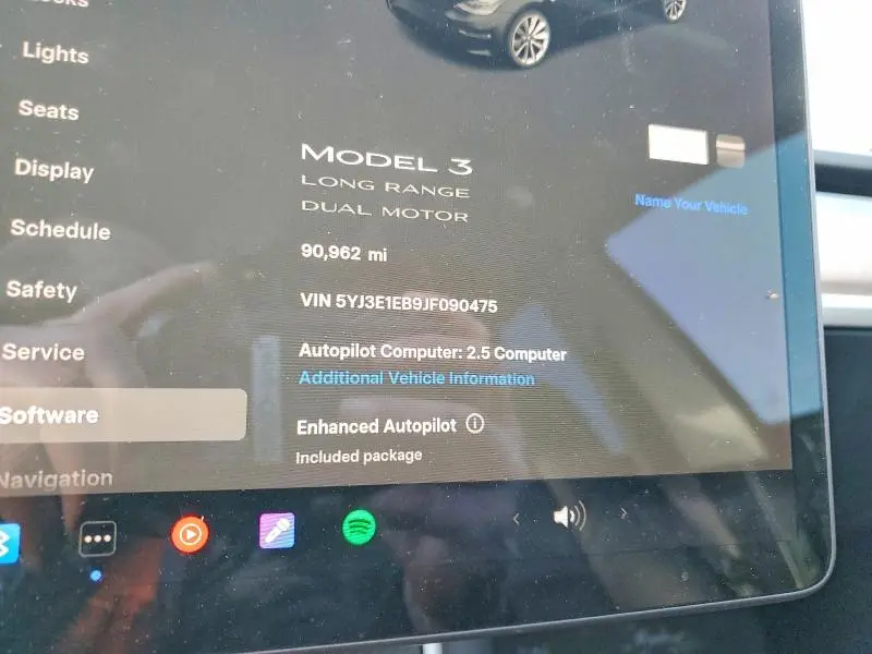 2018 TESLA MODEL 3   