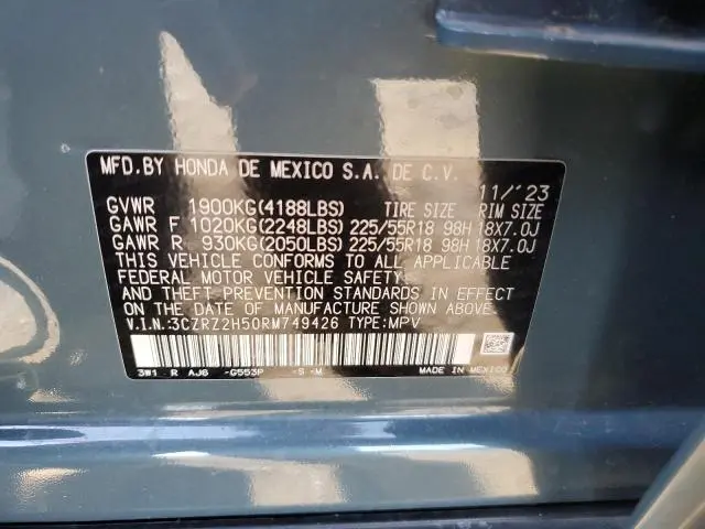 2024 HONDA HR-V SPORT  