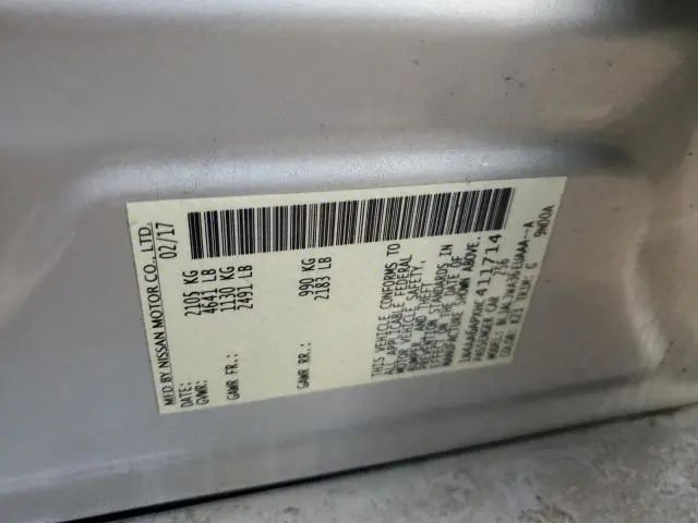 2017 NISSAN MAXIMA 3.5S  