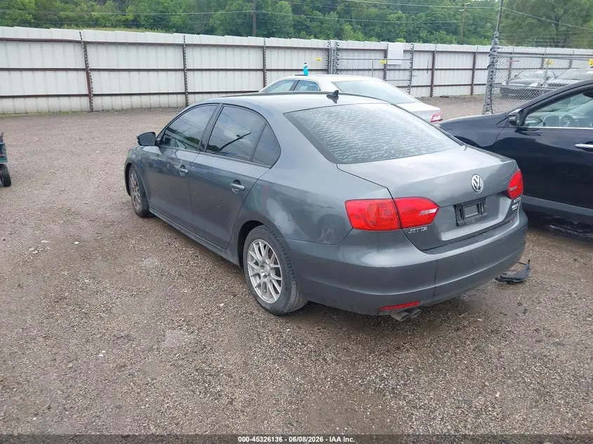 2012 VOLKSWAGEN JETTA 2.5L SE