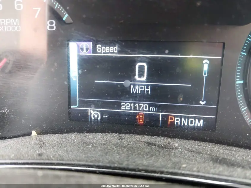 2016 CHEVROLET IMPALA 1FL