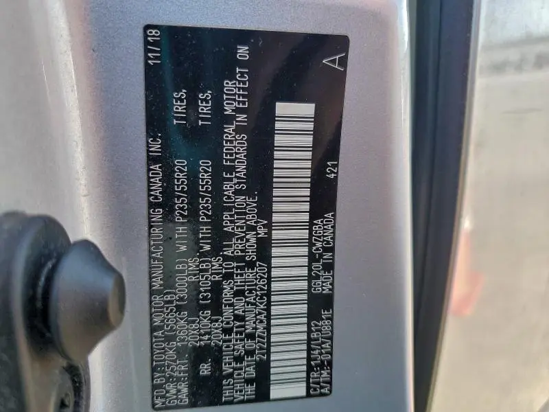 2019 LEXUS RX 350 BASE  