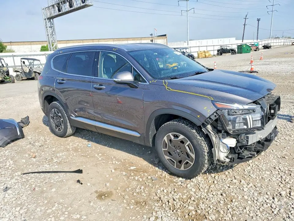 2022 HYUNDAI SANTA FE BLUE  