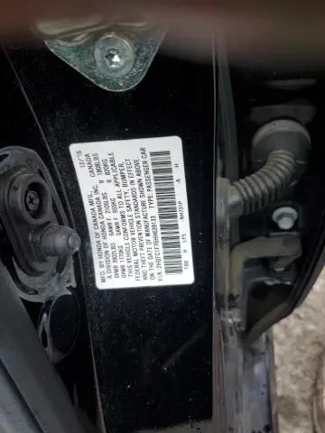 2017 HONDA CIVIC EXL  