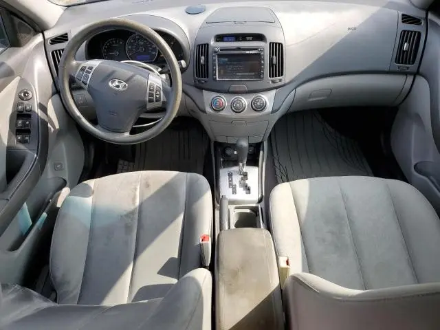 2010 HYUNDAI ELANTRA BLUE  