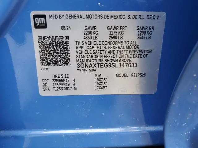 2025 CHEVROLET EQUINOX RS