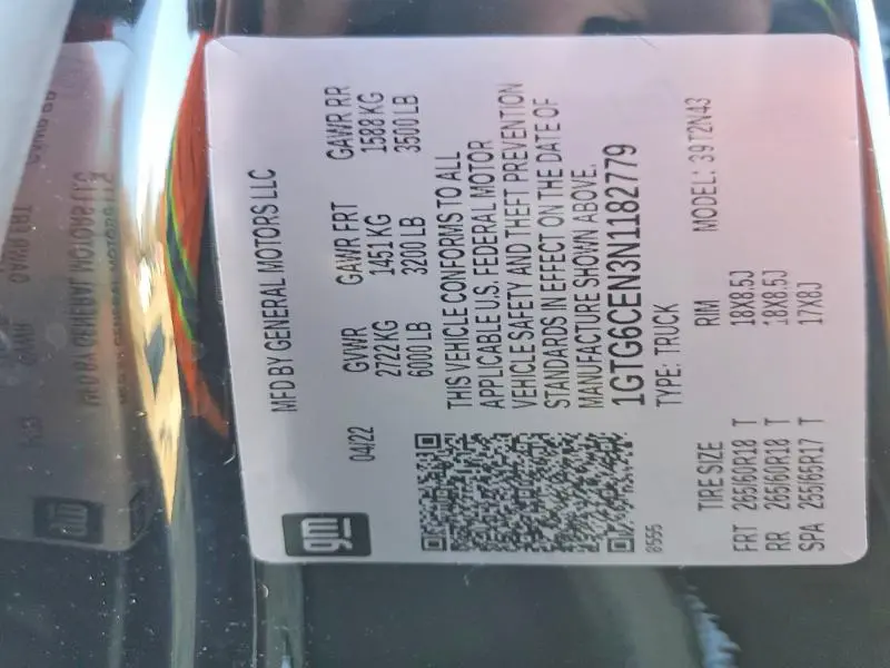 2022 GMC CANYON ELEVATION  