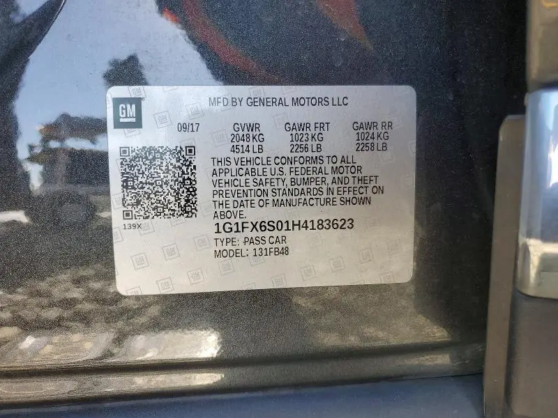 2017 CHEVROLET BOLT EV PREMIER  