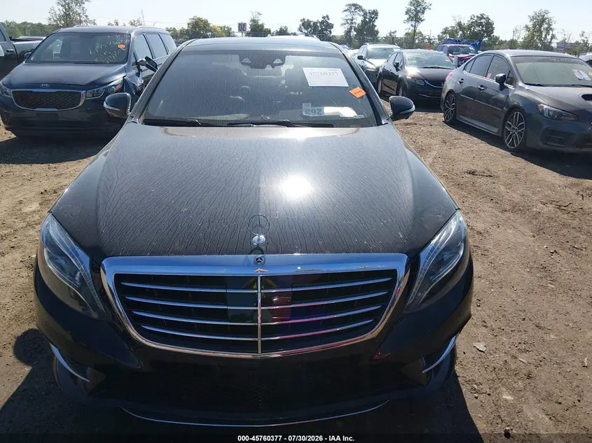 2015 MERCEDES-BENZ S 550 4MATIC