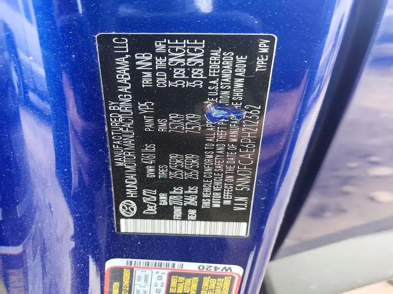 2023 HYUNDAI TUCSON SEL  