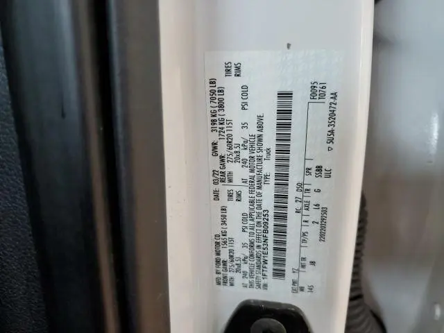 2022 FORD F150 SUPERCREW  