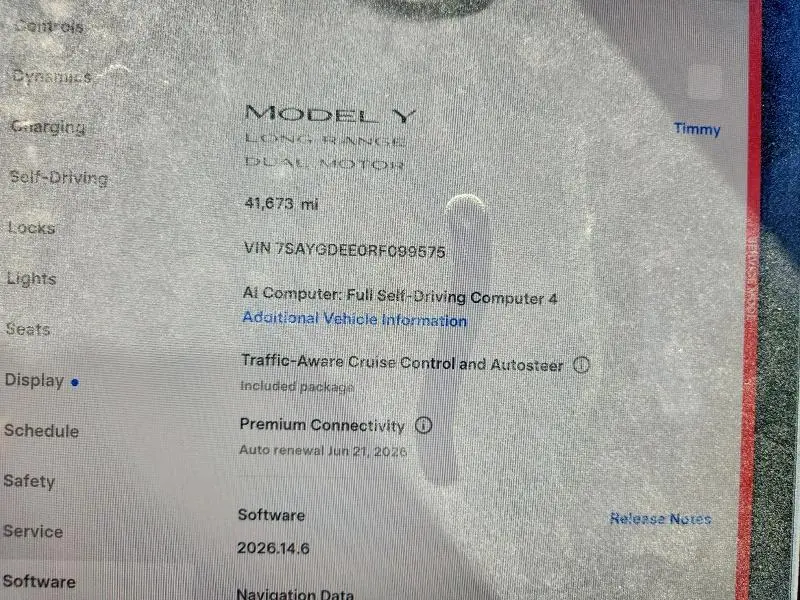 2024 TESLA MODEL Y   