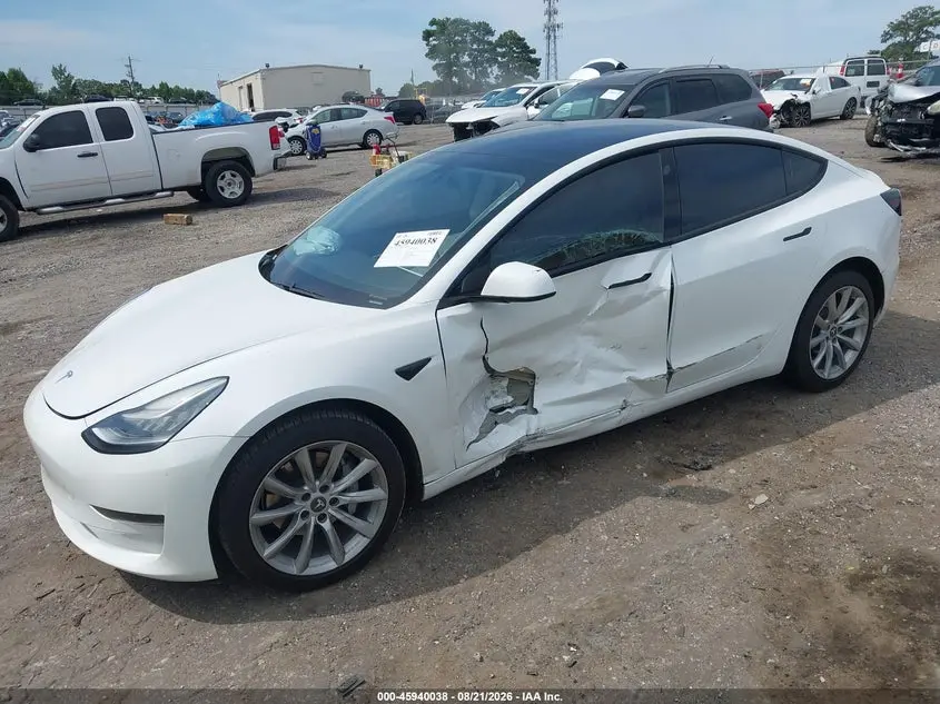 2021 TESLA MODEL 3 STANDARD RANGE PLUS REAR-WHEEL DRIVE