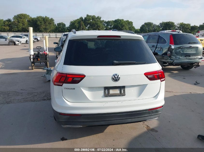 2019 VOLKSWAGEN TIGUAN 2.0T S