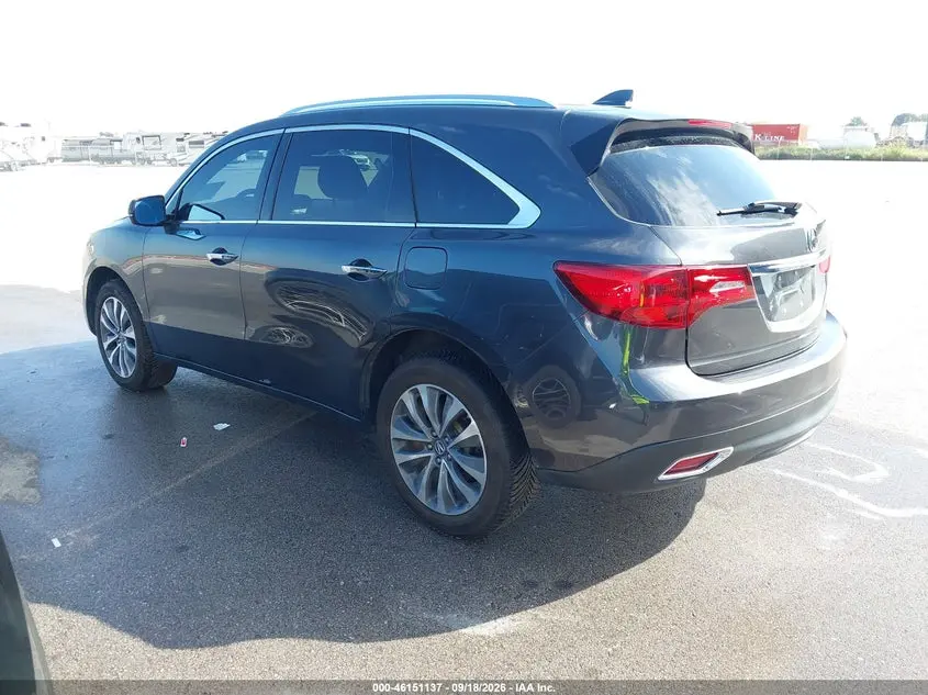 2016 ACURA MDX TECHNOLOGY   ACURAWATCH PLUS PACKAGES/TECHNOLOGY PACKAGE