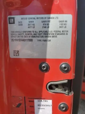 2010 CHEVROLET CAMARO LS  