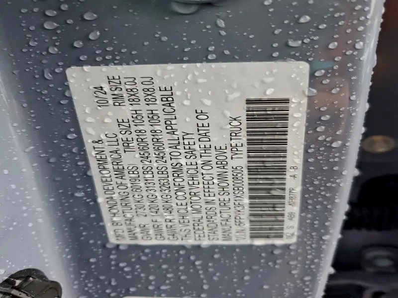 2025 HONDA RIDGELINE SPORT  