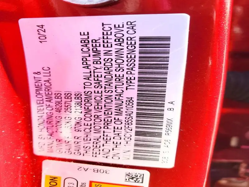 2025 HONDA ACCORD TOURING HYBRID  