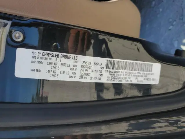 2014 DODGE GRAND CARAVAN SXT  