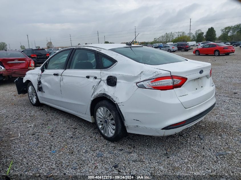 2015 FORD FUSION HYBRID SE