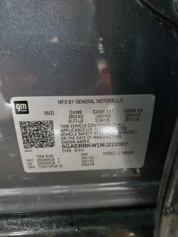 2021 BUICK ENCLAVE ESSENCE  