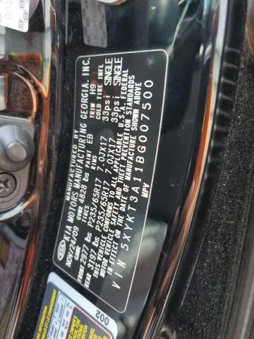 2011 KIA SORENTO BASE  